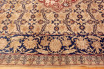 Border of Antique Persian Kerman Rug Border of Antique Persian Kerman Rug 73152 by Nazmiyal Antique Rugs