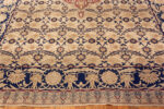 Bottom of Antique Persian Kerman Rug Bottom of Antique Persian Kerman Rug 73152 by Nazmiyal Antique Rugs