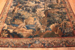 Bottom Of 18th Century Silk & Wool French Verdure Tapestry Bottom Of 18th Century Silk & Wool French Verdure Tapestry 73752 by Nazmiyal Antique Rugs