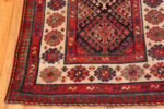 Corner of Antique Geometric Talish Runner Rug 72052 by Nazmiyal Antique Rugs