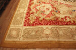 Corner of Large Antique English Axminster Carpet Corner of Large Antique English Axminster Carpet 73749 by Nazmiyal Antique Rugs