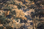 Middle Detail Of 18th Century Silk & Wool French Verdure Tapestry Middle Detail Of 18th Century Silk & Wool French Verdure Tapestry 73752 by Nazmiyal Antique Rugs