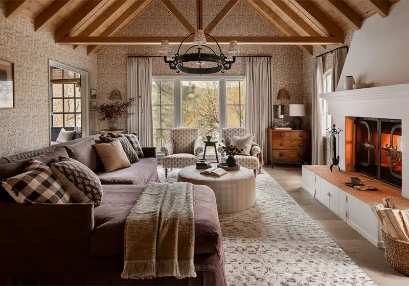 Neutral area rug