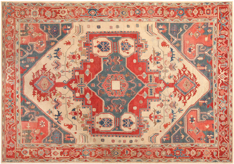 Antique heriz serapi