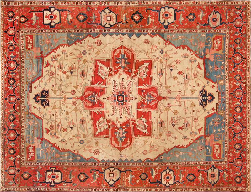 Antique heriz serapi