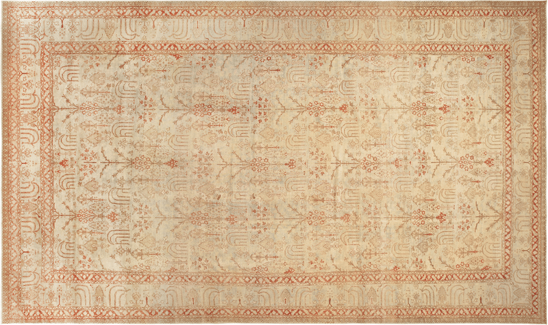 Neutral area rug
