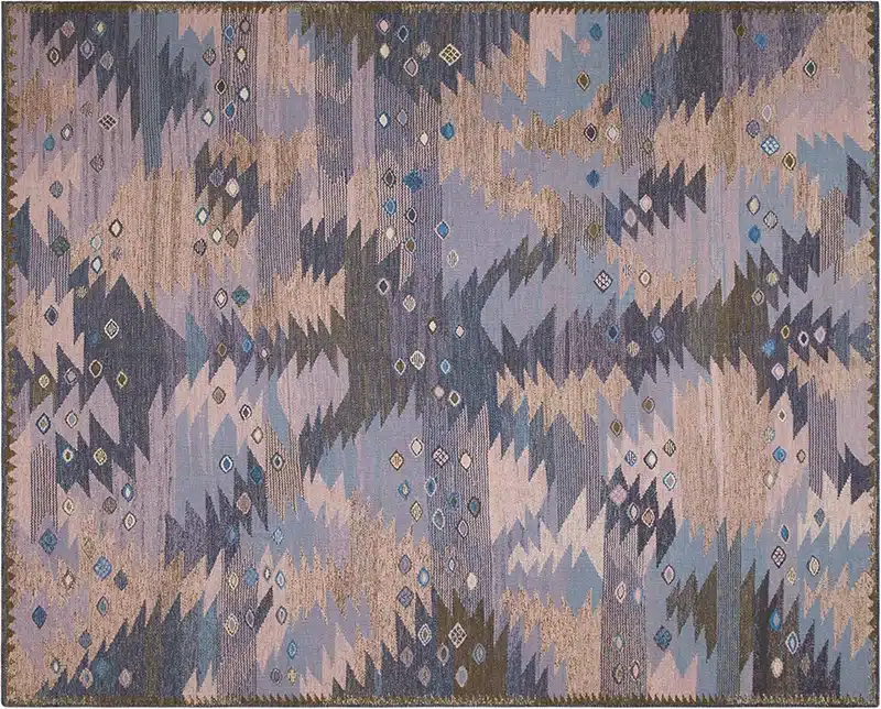 Swedish Style Modern Kilim Rug 73607 by Nazmiyal Antique Rugs