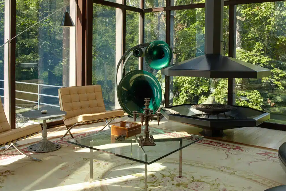 Vintage mid century modern rugs