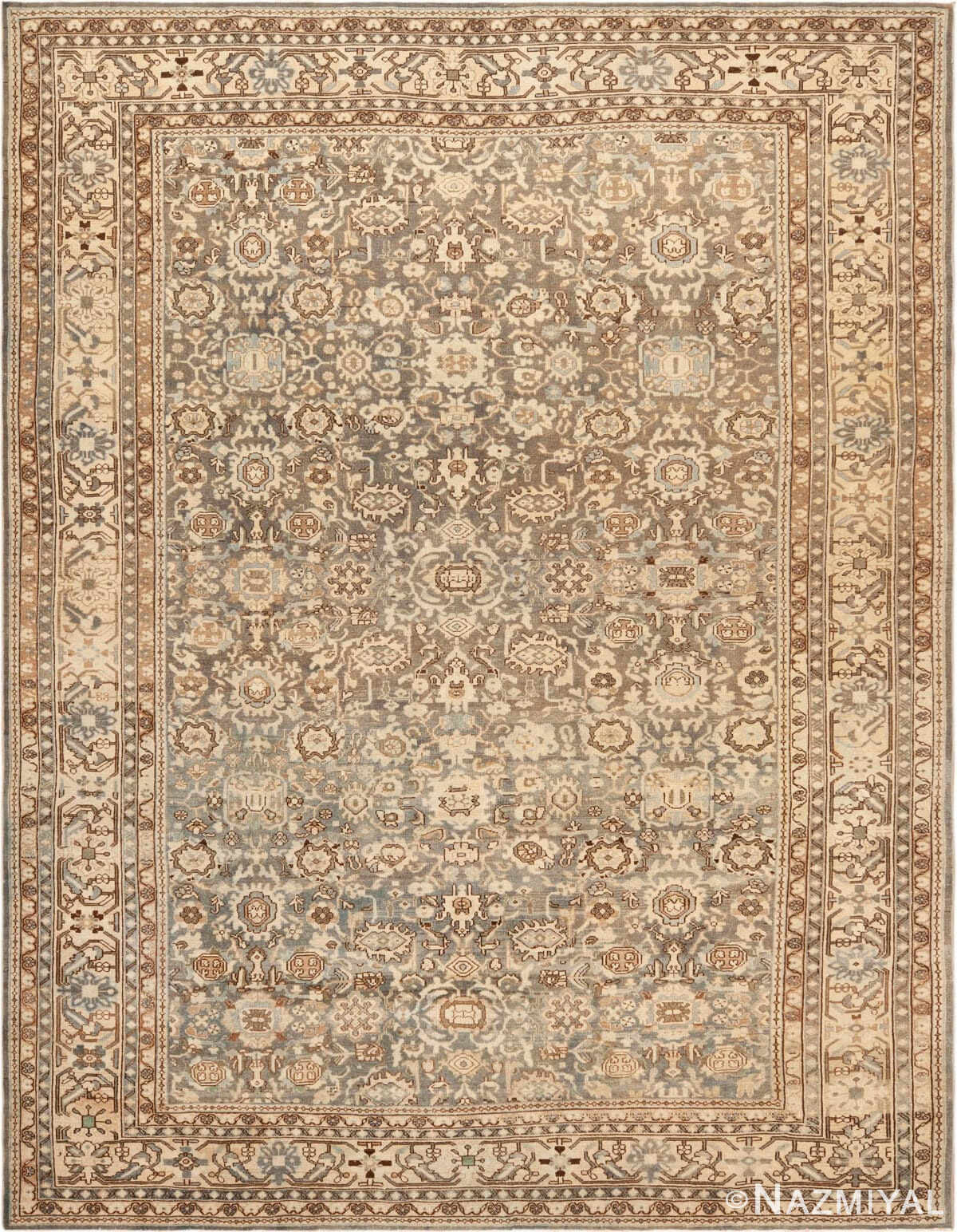 Antique Persian Malayer Rug 72672 by Nazmiyal Antique Rugs