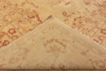 Back of Antique Agra Oriental Rug 43210 Nazmiyal Collection