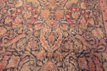 Close Mid Detail of Antique Kerman Persian Rug 43625 Nazmiyal Collection