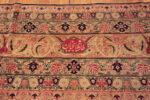 Border Detail of Antique Kerman Persian Rug 43625 Nazmiyal Collection