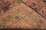 Back of Antique Kerman Persian Rug 43625 Nazmiyal Collection