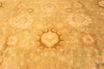 Center Detail of Antique Agra Oriental Rug Center Detail of Antique Agra Oriental Rug 43655 Nazmiyal Collection