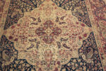 Middle of Antique Kerman Persian Rug 44391 Nazmiyal Collection