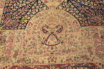 Bottom of Antique Kerman Persian Rug 44391 Nazmiyal Collection