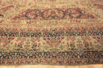Border of Antique Kerman Persian Rug 44391 Nazmiyal Collection