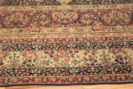 Border Detail of Antique Kerman Persian Rug 44391 Nazmiyal Collection