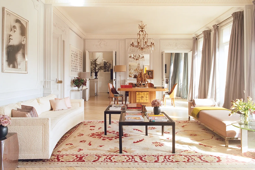 Anatolian Rug in Parisian Apartment