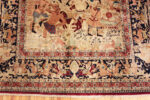 Animal of Antique Persian Tabriz Pictorial Rug Depicting Scenes 73616 by Nazmiyal Antique Rugs