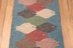 Animals of Contemporary Swedish Style Fish Design Kilim Runner Rug Animals of Contemporary Swedish Style Fish Design Kilim Runner Rug 73492 by Nazmiyal Antique Collection