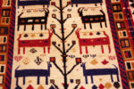 Animals of Vintage Persian Gabbeh Rug with Animal Motifs Animals of Vintage Persian Gabbeh Rug with Animal Motifs 73804 by Nazmiyal Antique Rugs