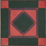 Antique American Amish Textile Antique American Amish Textile 73838 by Nazmiyal Antique Rugs