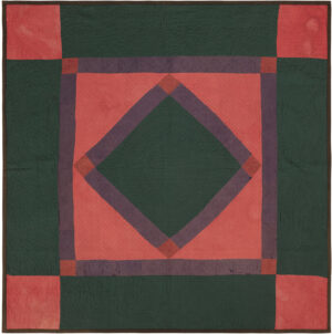 Antique American Amish Textile 73838 by Nazmiyal Antique Rugs