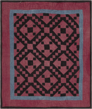 Antique American Rocky Road of California Quilt Textile 73841 by Nazmiyal Antique Rugs