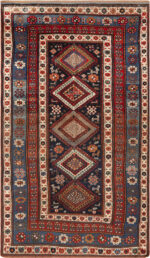 Antique Caucasian Kazak Rug 73854 by Nazmiyal Antique Rugs