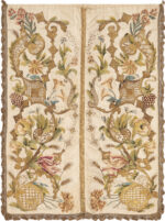 Antique Italian Banner Embroidery Antique Italian Banner Embroidery 73846 by Nazmiyal Antique Rugs