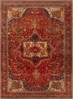 Antique Persian Farahan Sarouk Rug Antique Persian Farahan Sarouk Rug 73780 by Nazmiyal Antique Rugs