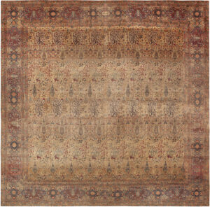 Antique Persian Kerman Rug 70834 by Nazmiyal Antique Rugs