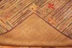 Back of Antique American Hooked Rug 73617 by Nazmiyal Antique Rugs