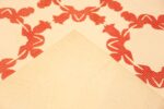 Back of Antique American Wreath Quilt Textile Back of Antique American Wreath Quilt Textile 73844 by Nazmiyal Antique Rugs