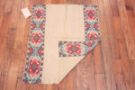 Back of Antique Caucasian Geometric Textile Back of Antique Caucasian Geometric Textile 73457 by Nazmiyal Antique Rugs