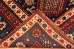 Back of Antique Caucasian Kazak Rug 73854 by Nazmiyal Antique Rugs