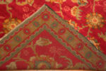 Back of Antique English Arts And Crafts Rug Back of Antique English Arts And Crafts Rug 73420 by Nazmiyal Antique Rugs