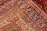 Back of Antique Persian Farahan Sarouk Rug Back of Antique Persian Farahan Sarouk Rug 73780 by Nazmiyal Antique Rugs