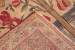 Back of Antique Persian Kerman Tree Of Life Rug 73587 by Nazmiyal Antique Rugs