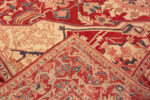 Back of Antique Persian Serapi Rug Back of Antique Persian Serapi Rug 73415 by Nazmiyal Antique Rugs