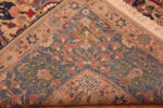 Back of Antique Persian Tabriz Rug with Celestial Border 73669 by Nazmiyal Collection