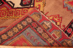 Back of Antique Turkish Karapinar Rug Back of Antique Turkish Karapinar Rug 73424 by Nazmiyal Antique Rugs