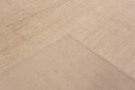 Back of Wool and Silk Rug in Sand Beige Back of Wool and Silk Rug in Sand Beige 61204 by Nazmiyal Antique Rugs