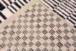 Back of Modern Checkboard Design Rug Back of Modern Checkboard Design Rug 61256 by Nazmiyal Antique Rugs