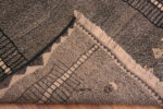 Back of Primitive Vintage Persian Gabbeh Rug 73789