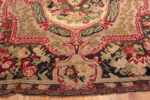 Border of Antique Caucasian Floral Karabagh Rug Border of Antique Caucasian Floral Karabagh Rug 73654 by Nazmiyal Antique Collection