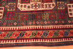 Border of Antique Caucasian Karachopf Kazak Rug 73694 by Nazmiyal Antique Rugs