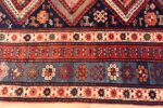 Border of Antique Caucasian Kazak Rug 73854 by Nazmiyal Antique Rugs