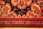 Border of Antique Persian Malayer Rug 73172 by Nazmiyal Antique Rugs